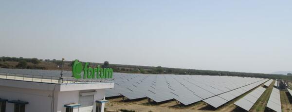 Fortum and solar panels